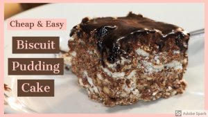 chocolate biscuit pudding